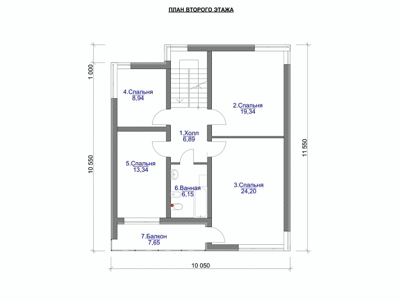 Проект дома Геленд — 2