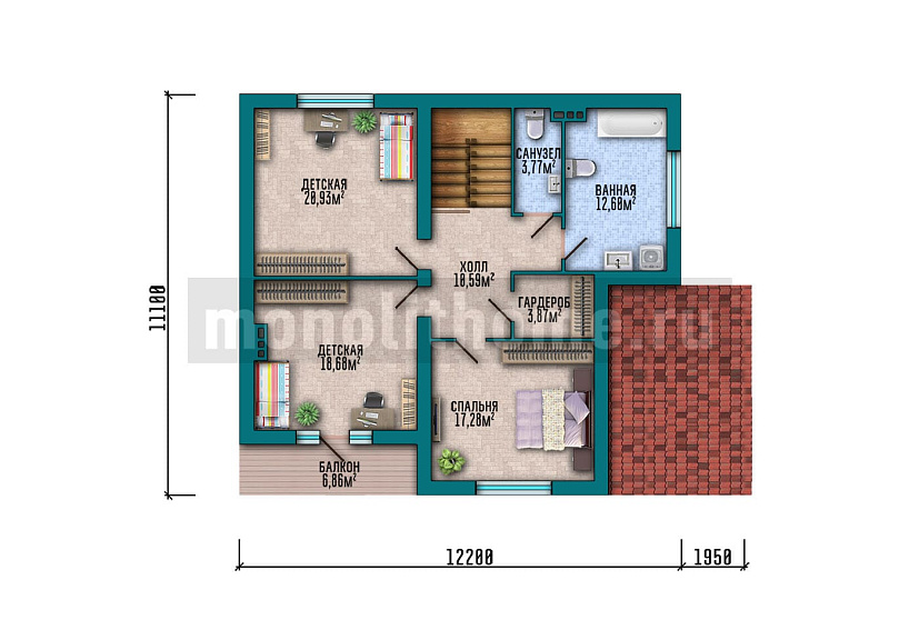 Проект дома Рейк 2 — 2