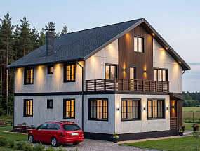 Проект дома Бор — 1