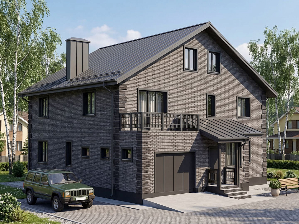 Проект дома Клязьма 5 — 7