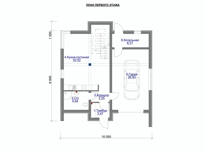 Проект дома Штутгард 9 — 1