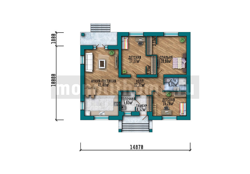 Проект дома Корел 2 — 1