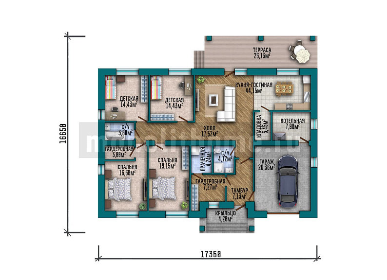 Проект дома Квадро 2 — 1