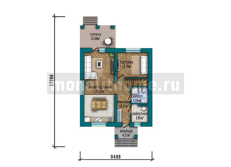 Проект дома Аспект 2 — 1