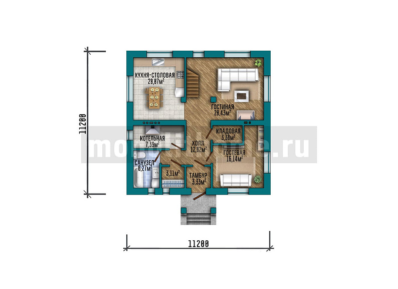 Проект дома Соларис 2 — 1