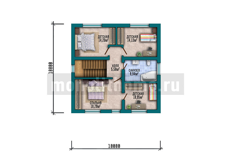Проект дома Стиль 2 — 2