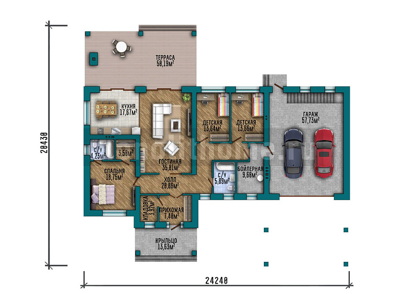 Проект дома Плато 2 — 2