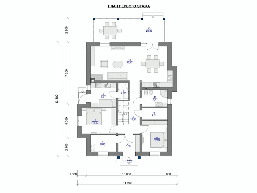 Проект дома Президент-2 — 1