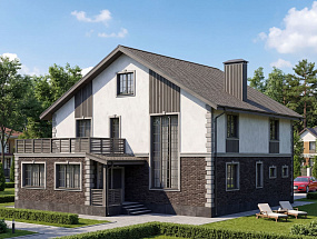 Проект дома Бор 6 — 1