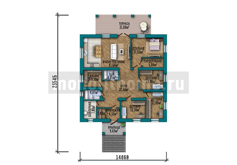Проект дома Матрикс 2 — 1