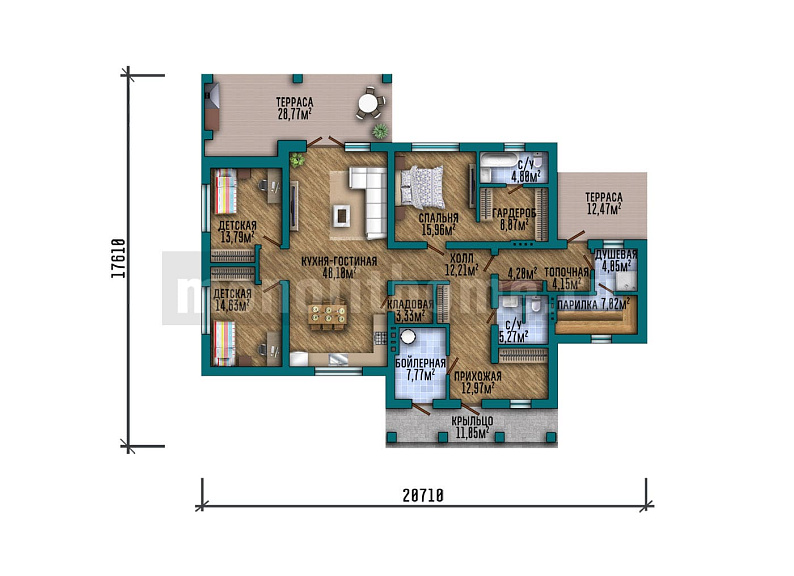 Проект дома Вестар 2 — 1