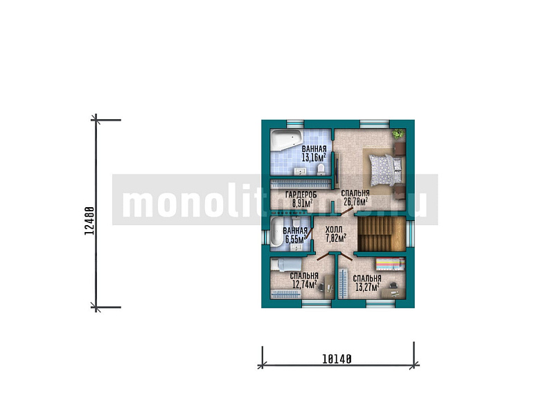 Проект дома Монтев 2 — 2