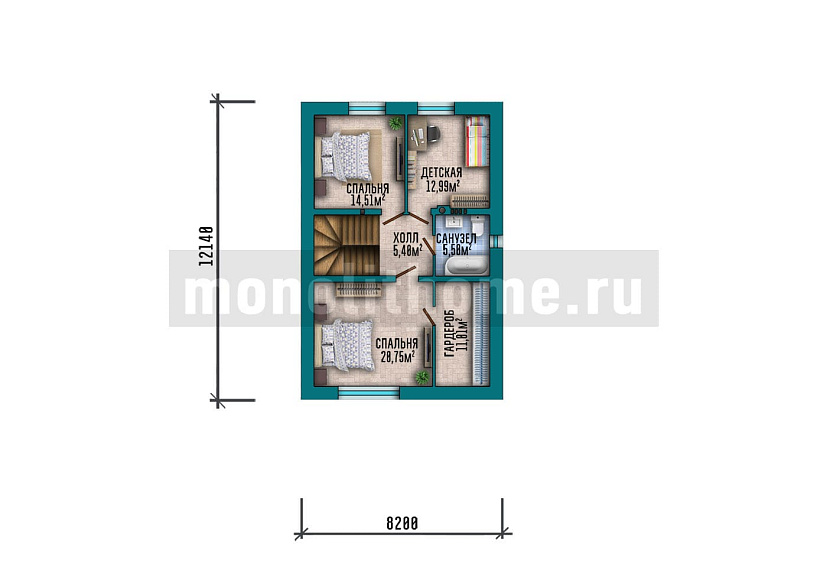 Проект дома Лаконика 2 — 2