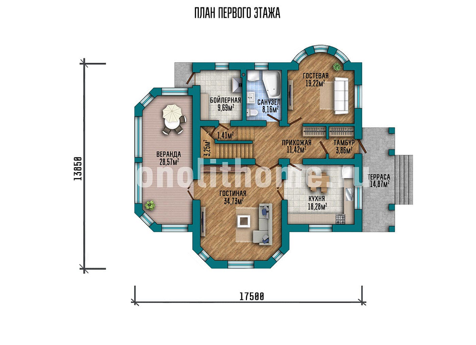 Проект дома Коринф-2 — 1