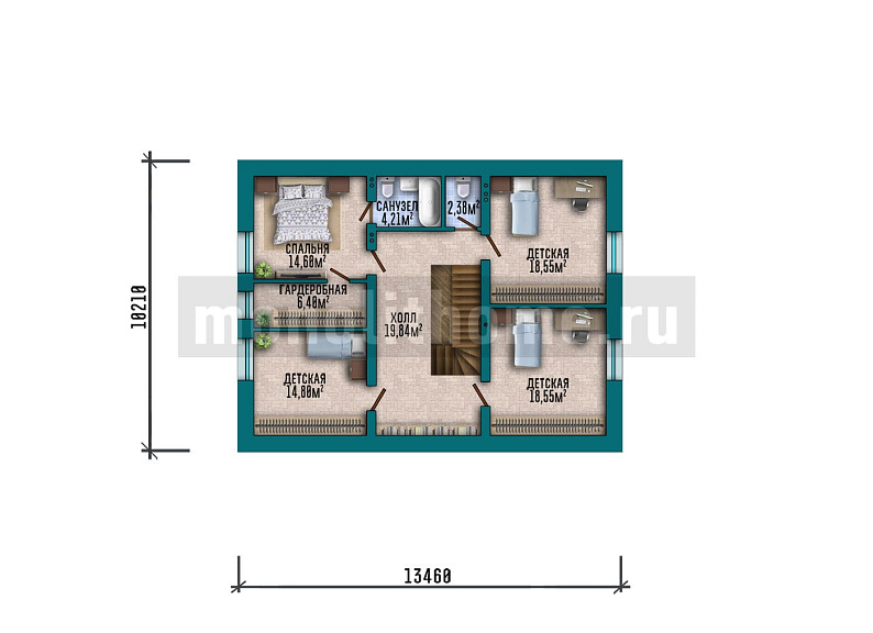 Проект дома Бореал 2 — 2