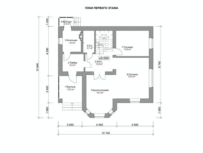 Проект дома Завидово 6 — 1