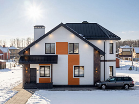 Проект дома Марьино 1 — 4