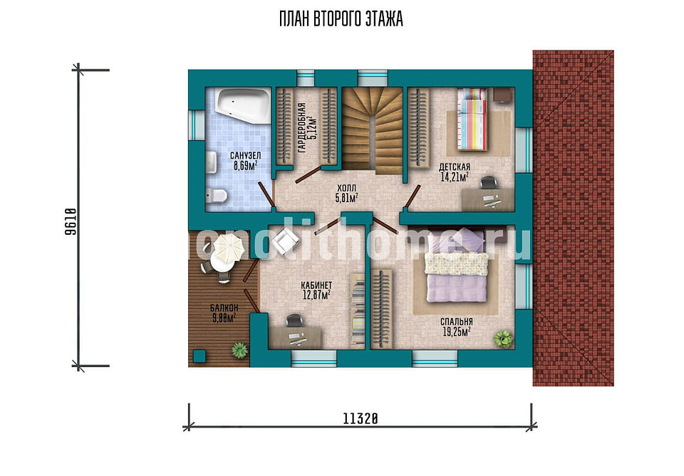 Проект дома Халиф-2 — 2