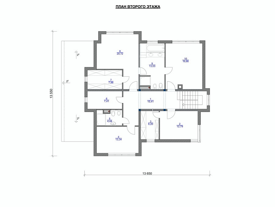 Проект дома Троицк — 2