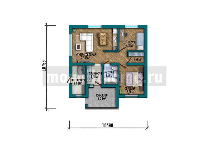 Проект дома Натура 2 — 1