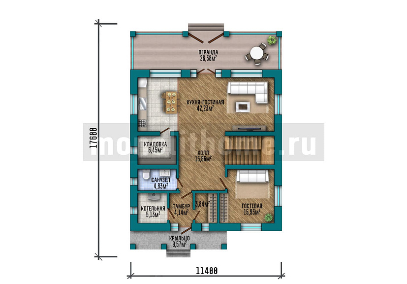 Проект дома Панорама 2 — 1