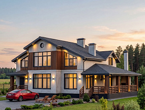 Проект дома Марфино — 1