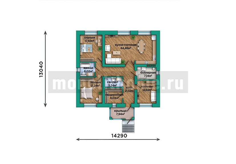 Проект дома Вивар 2 — 1