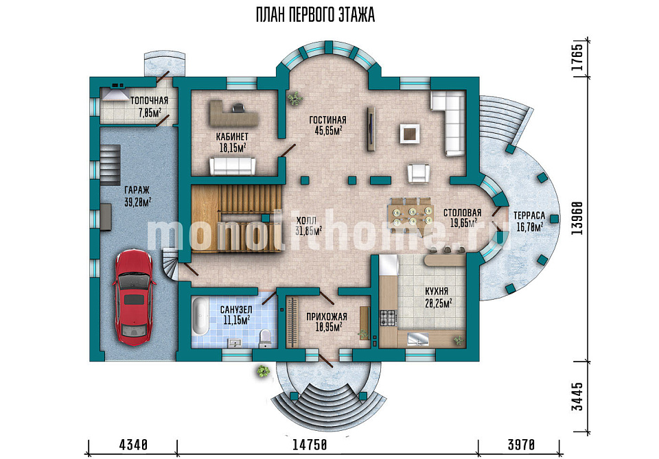 Проект дома Акцент-2 — 2