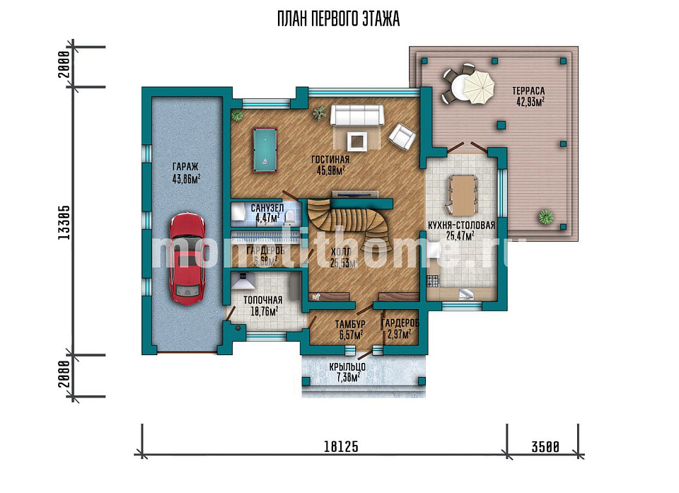 Проект дома Карнавал-2 — 1