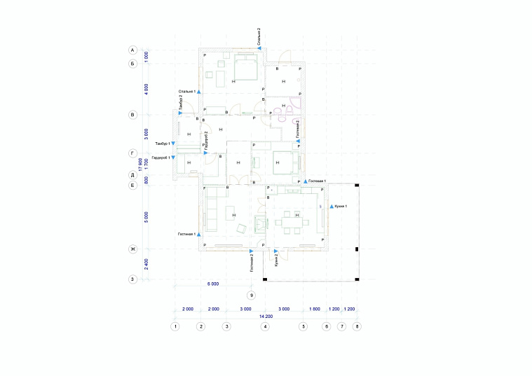 Проект дома Лахти 8 — 1