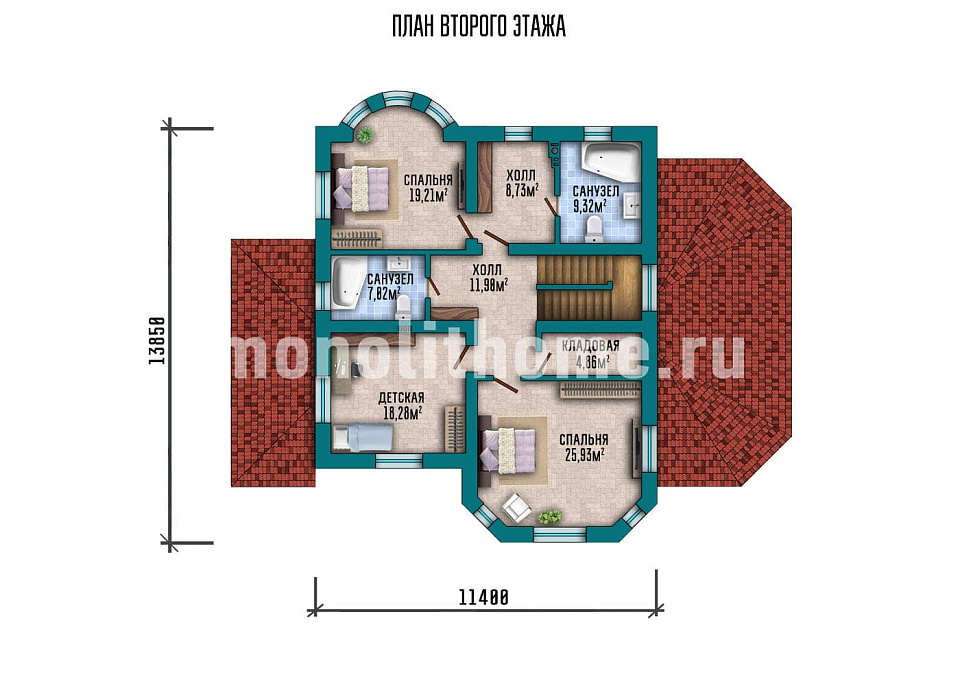Проект дома Коринф — 2