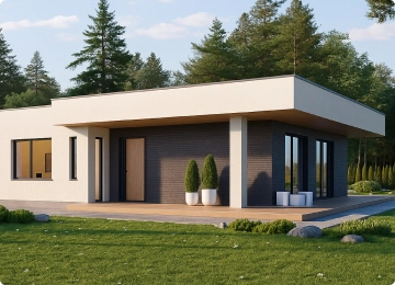 Дома из керамоблоков